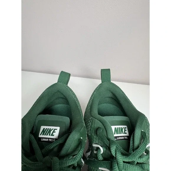 Nike Lunar TR1 LE Green White MSU Colors Men's Training Shoes Sneakers Size 12.5 - Picture 7 of 13